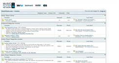 Desktop Screenshot of forums.musicplayer.com
